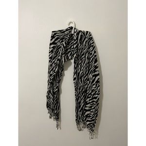 Zebra Print Scarf